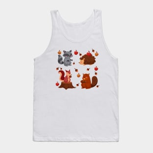 Forest Animal Collection Tank Top